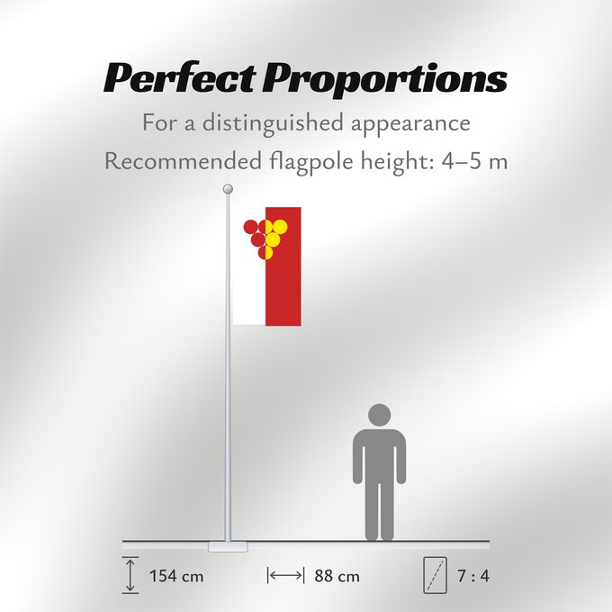 Flag Proportions: Kavadarci Municipality Kavadarci Municipality, Macedonia Знаме на Општина Кавадарци