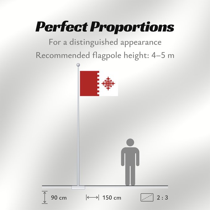Flag Proportions: Radoviš Municipality Radoviš Municipality, Macedonia Municipalité de Radoviš Municipio de Radoviš Gemeinde Radoviš Comune di Radoviš Грб на Општина Радовиш