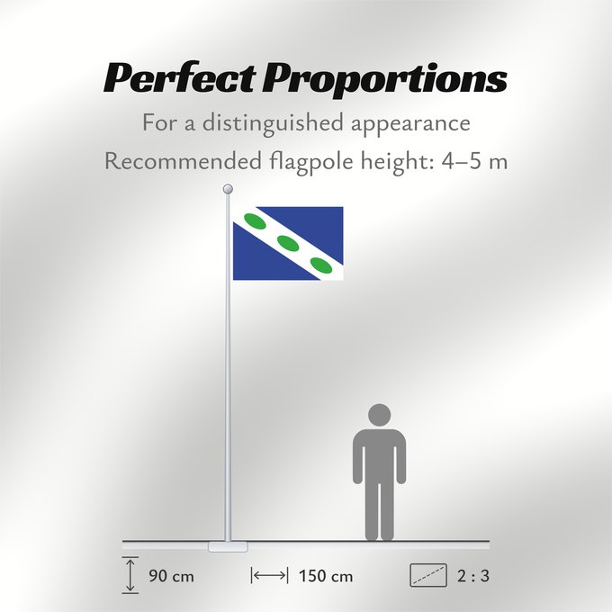 Flag Proportions: Dreischor Dreischor, a former Dutch municipality