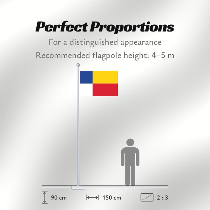 Flag Proportions: Heerde	Dutch municipality of Heerde
