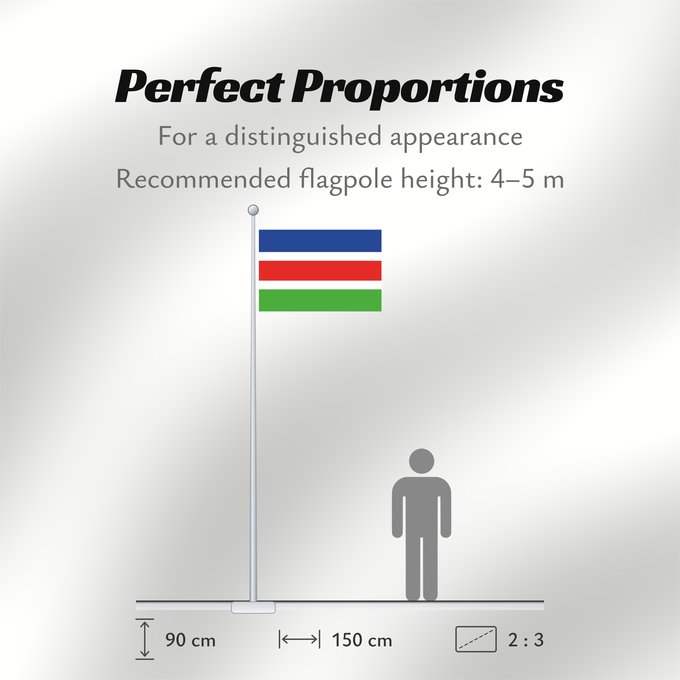 Flag Proportions: Laarbeek Dutch municipality of Laarbeek