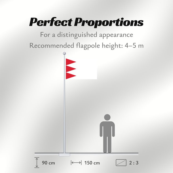 Flag Proportions: Meerlo Wanssum Dutch municipality of Meerlo Wanssum