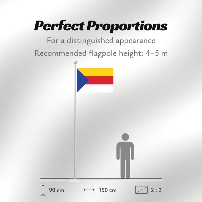 Flag Proportions: Rijnwaarden	Dutch municipality of Rijnwaarden