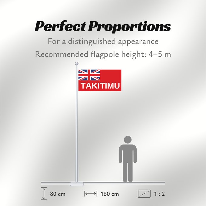 Flag Proportions: NZ-Takitimu	Design data from FOTW