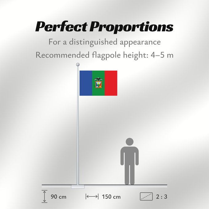 Flag Proportions: Moquegua Moquegua city Ciudad de Moquegua