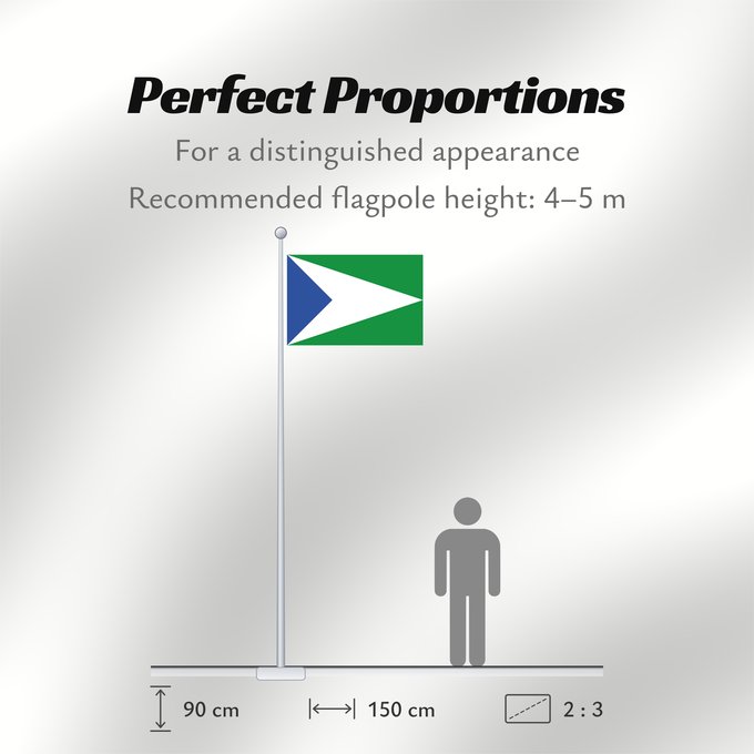 Flag Proportions: Oxapampa Oxapampa in Peru