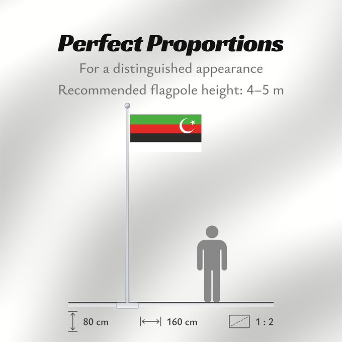 Flag Proportions: State of Las Bela Historical Pakistani state of Las Bela État de Las Bela Estado de Las Bela Bundesstaat Las Bela Stato di Las Bela