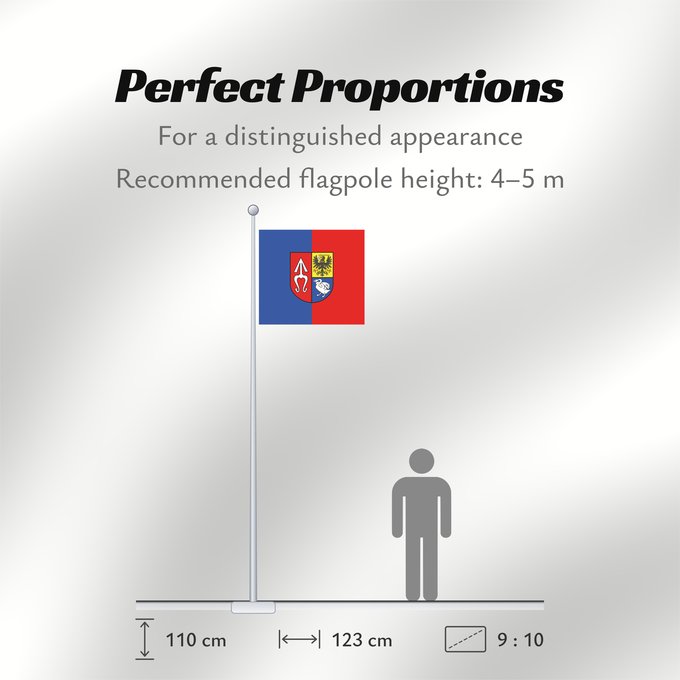 Flag Proportions: POL gmina Chlewiska	Chlewiska Commune	Gminy Chlewiska