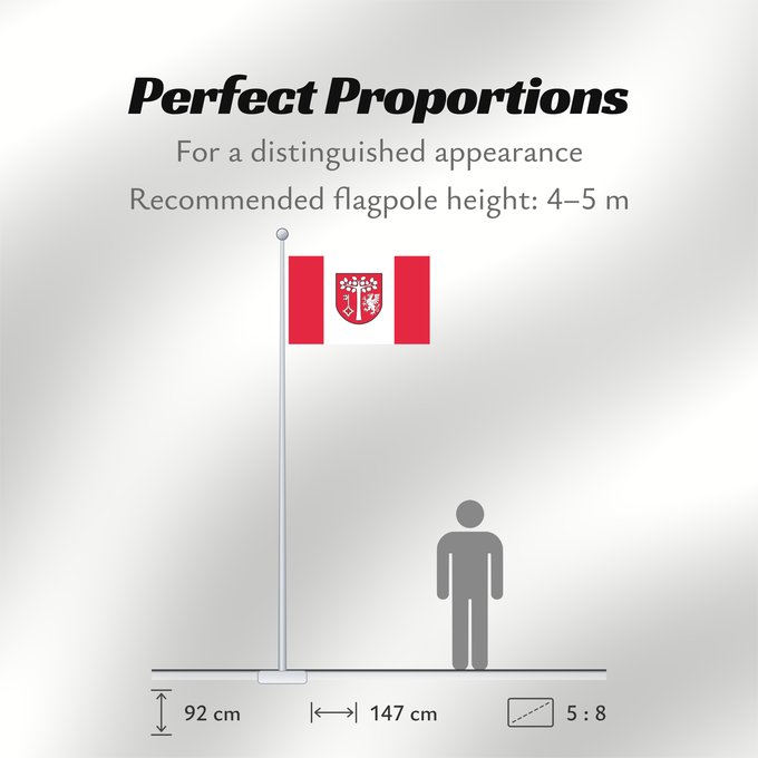 Flag Proportions: POL gmina Jodłownik