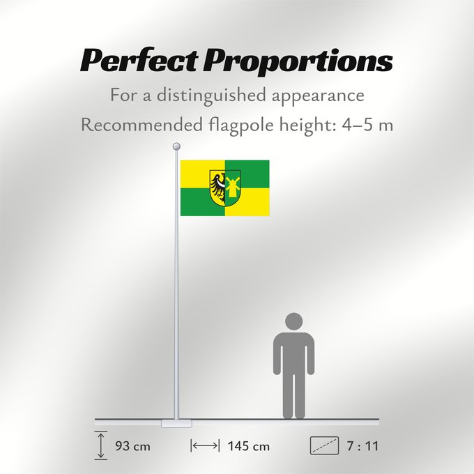 Flag Proportions: POL gmina Nowa Sól	Gminy Nowa Sól