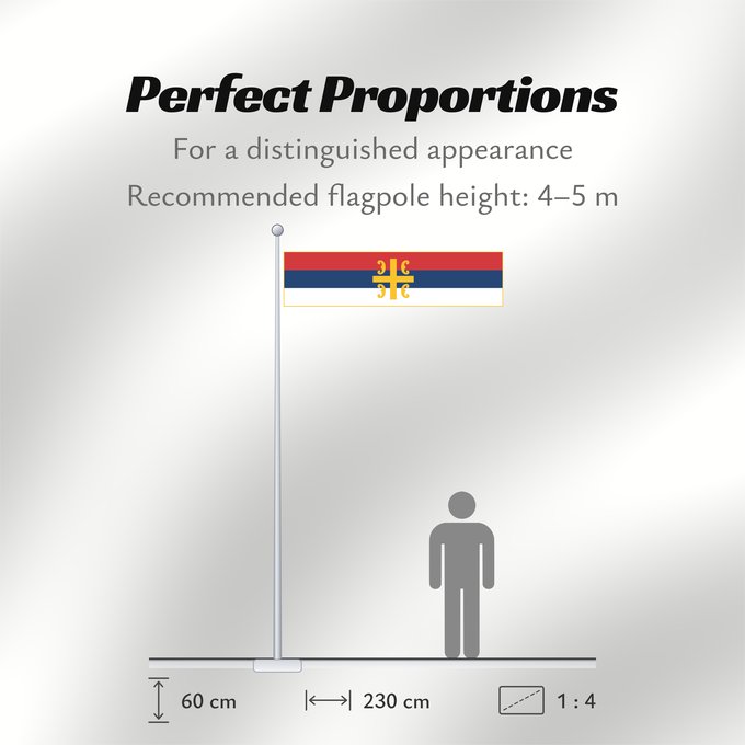 Flag Proportions: Serbian Orthodox Church This W3C-unspecified vector image was created with Inkscape Église orthodoxe serbe Iglesia Ortodoxa Serbia Serbisch-Orthodoxe Kirche Chiesa ortodossa serba Szerb Ortodox Egyház Знаме на Српска православна црква Застава Српске право
