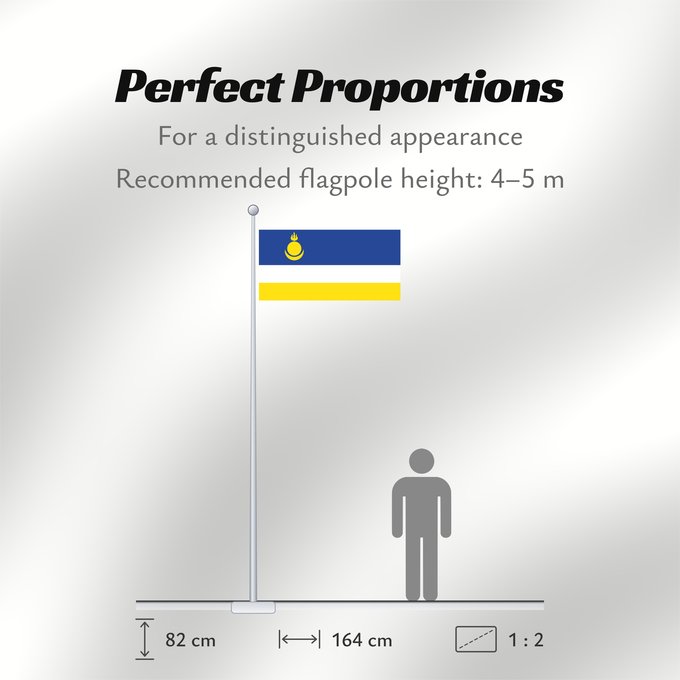 Flag Proportions: Buryatia Republic of Buryatia Buratti República de Buriatia Repubblica di Buriazia Буряад Республикын гyрэнэй һүлдэ Флаг Бурятии Парчами Бурятия
