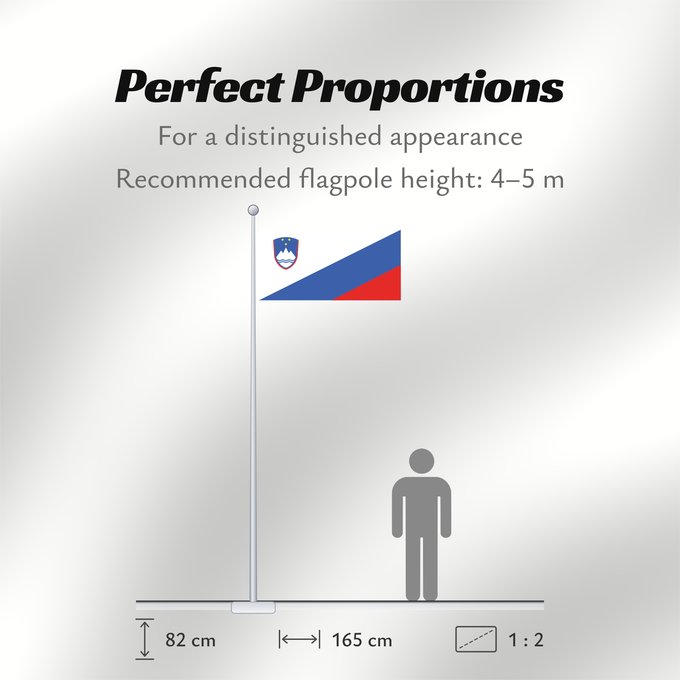 Flag Proportions: Slovenia Flag proposal Proposed national flag of Slovenia 2003