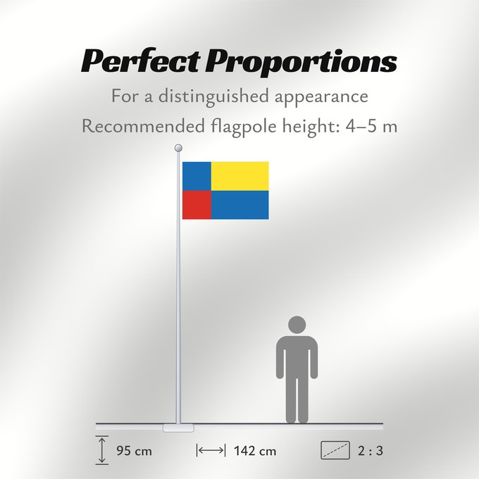 Flag Proportions: Nitriansky vlajka Nitra Region Région de Nitra Región de Nitra Nitra (Region) Nitra Regione