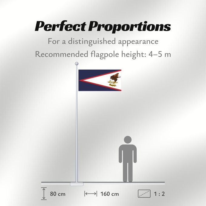 Flag Proportions: American Samoa