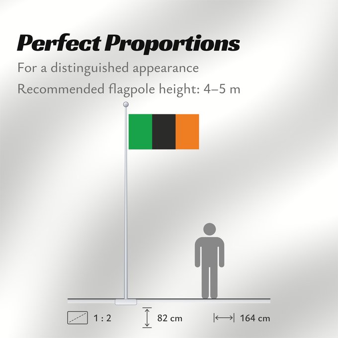 Flag Proportions: Irish anti-treaty Anti-treaty Irish Republican flag conversion of File Anti-treaty