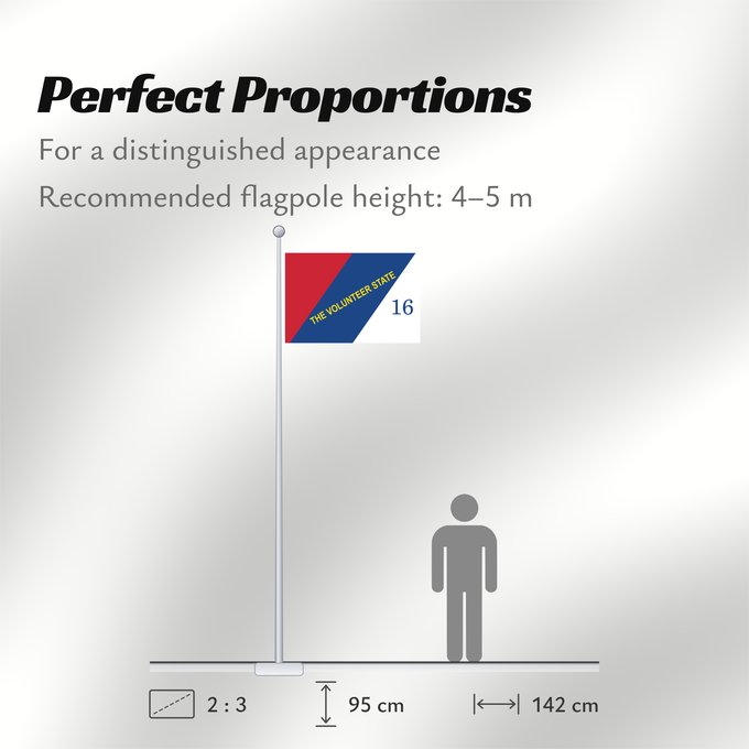 Flag Proportions: Tennessee 1897 Tennessee, 1897-1905 Tennessees fana, 1897-1905 Státu Tennessee, 1897-1905 Tennessees flag, 1897-1905 Tennesseen osavaltion lippu, 1897-1905 Tennesiae, MDCCCXCVII-MCMV Tennessees flagga, 1897-1905