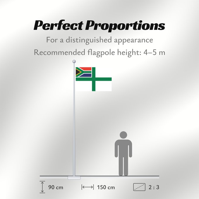 Flag Proportions: Naval Ensign of South Africa