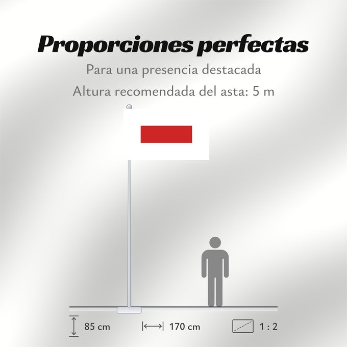 Proporciones de la bandera: Ra’s al Khaymah