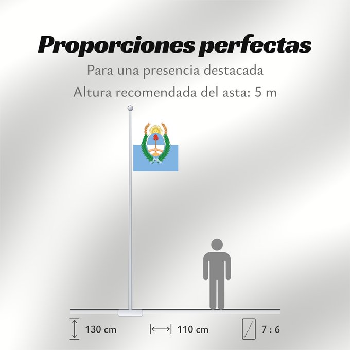 Proporciones de la bandera: Provincia de Mendoza	Mendoza Province, Argentina	Province de Mendoza	Provincia de Mendoza, Argentina	Mendoza (Provinz)	Provincia di Mendoza