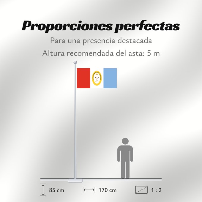 Proporciones de la bandera: Provincia de Santa Fe Santa Fe province, Argentina province de Santa Fe Provincia de Santa Fe, Argentina Santa Fe (Provinz) Provincia di Santa Fe