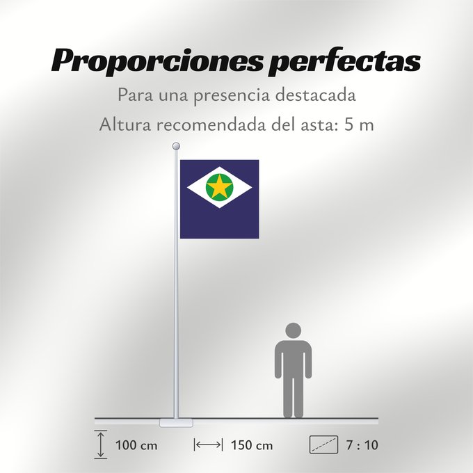 Proporciones de la bandera: Mato Grosso	State of Mato Grosso, Brazil	Mato Grueso	Mato Grosso, Brasil