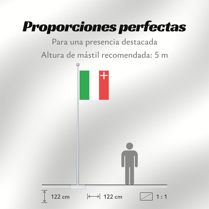 Proporciones de la bandera: Neuchâtel (fr)