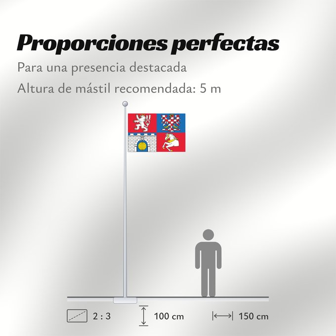 Proporciones de la bandera: Pardubice Region	Région de Pardubice	Región de Pardubice	Region Pardubice	Pardubice Regione