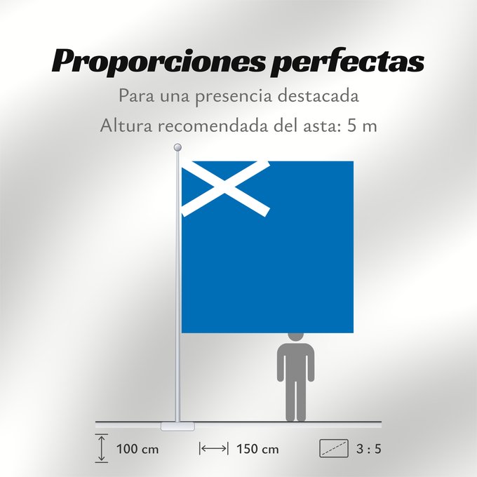 Proporciones de la bandera: Scotland	L Écosse	Escocia	Schottland	Scozia	Schotland	Escócia	Szkocji	Scotlandes	علم اسكتلندا	Знаме на Шотландия	Banniel Bro-Skos	Skotská vlajka	Yr Alban	Skotlands	Σημαία της Σκωτίας	Skotio	Šotimaa lipp	پرچم اسکاتلند	Skotlannin	HAlban	H-Alba	Brattagh ny h