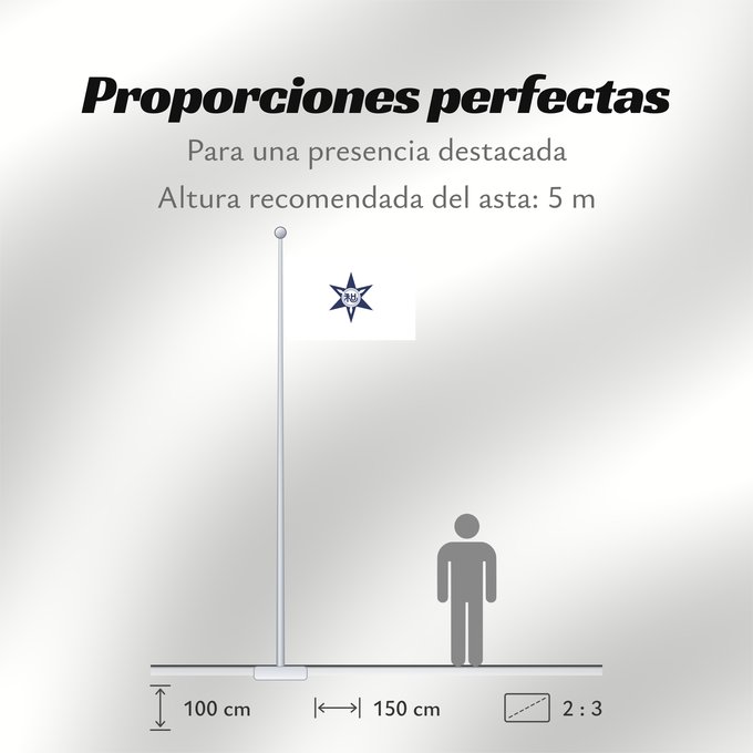 Proporciones de la bandera: Wakayama