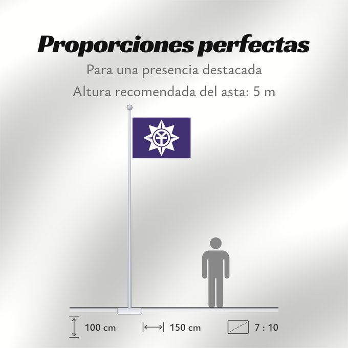 Proporciones de la bandera: Okayama