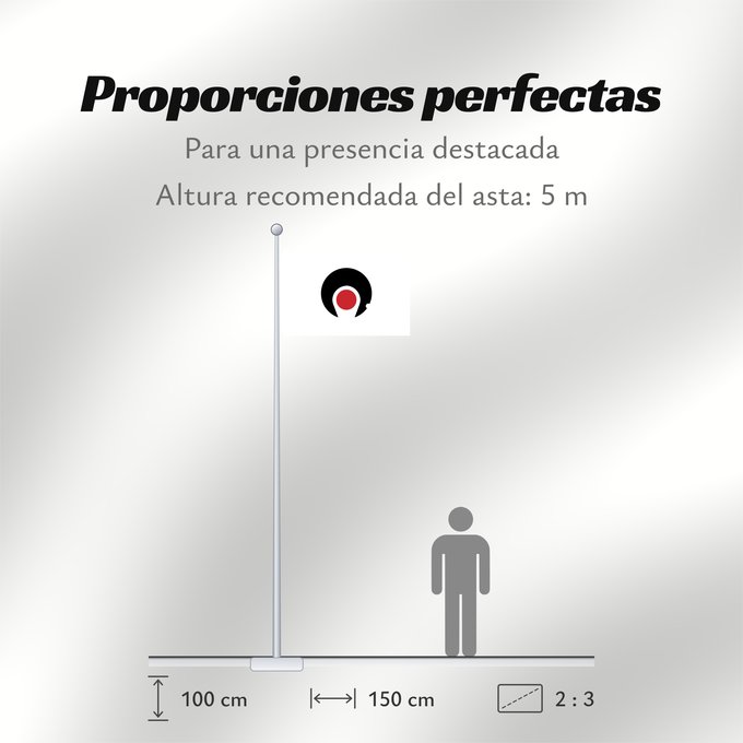 Proporciones de la bandera: Kagosima [Kagoshima]