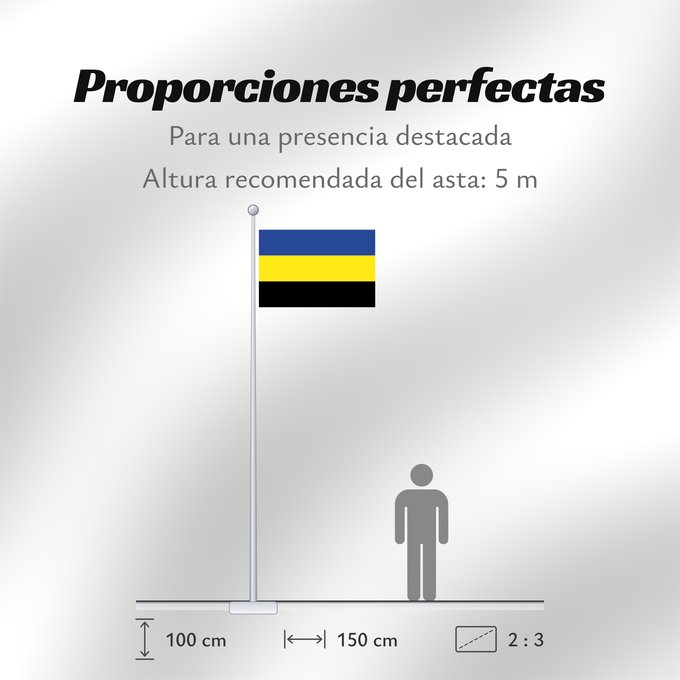 Proporciones de la bandera: Gelderland	Province of Gelderland in the Netherlands	Güeldres	Gelderland 
