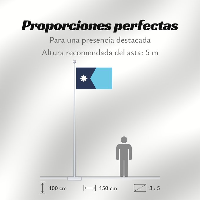 Proporciones de la bandera: Minnesota	Minnesota, since May 11, 2024