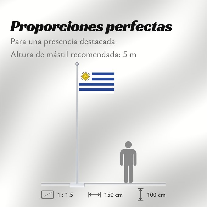 Proporciones de la bandera: Uruguay	L Uruguay	Dell Uruguay	Uruguai	Urugwaju	D Uruguai	علم أوروغواي	D Uruguay	Uruwayi wiphala	L Uruguai	Urugvajo	Uruguaiko bandera	E Uruguai	Poyvi Uruguái	Irigwe	ウルグアイの国旗	Pāmitl Uruguay	Uruwayi unanchan	Флаг Уругвая	Urugvaja	Uruguays