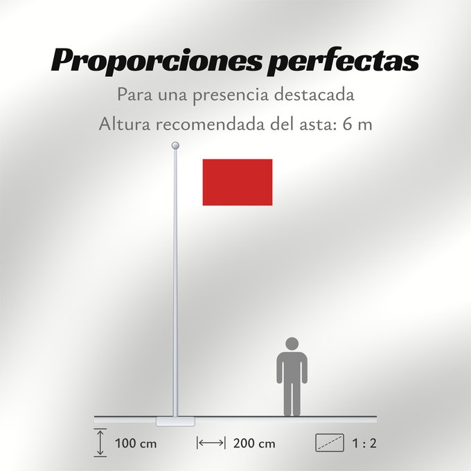 Proporciones de la bandera: Ajman D Ajman Adschman علم إمارة عجمان