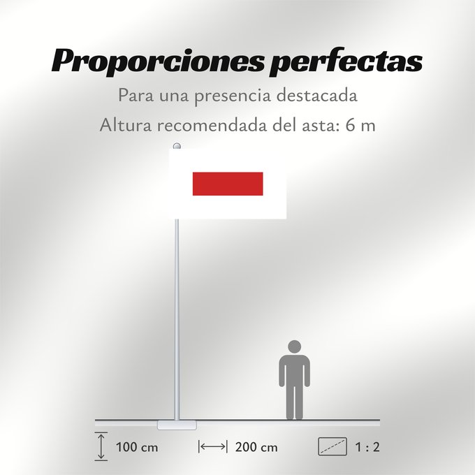 Proporciones de la bandera: Ra’s al Khaymah