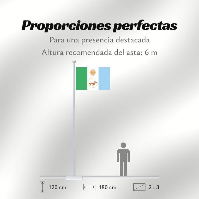 Proporciones de la bandera: Provincia del Chaco	Chaco Province, Argentina	Province de Chaco	Chaco (Provinz)	Chaco Provincia