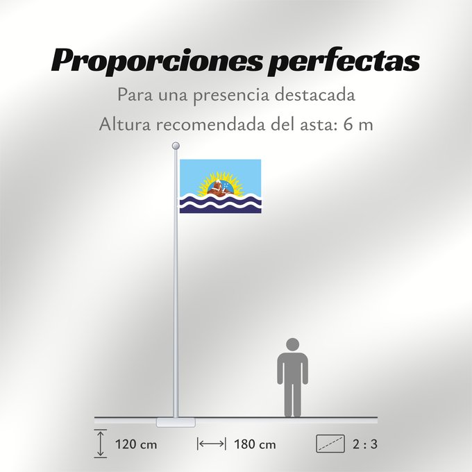 Proporciones de la bandera: Provincia de Santa Cruz Santa Cruz Province, Argentina province de Santa-Cruz Provincia de Santa Cruz, Argentina Santa Cruz (Provinz) Provincia di Santa Cruz