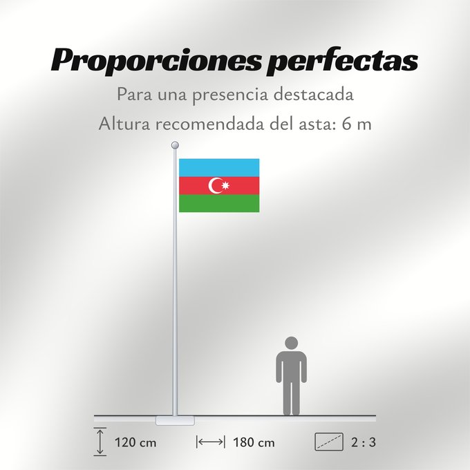 Proporciones de la bandera: Azerbaijan	L Azerbaïdjan	Azerbaiyán	Aserbaidschan	Dell Azerbaigian	Azerbeidzjan	Azerbejdżanu	Азербаиџьан абыраҟ	علم أذربيجان	Azərbaycan	Сцяг Азербайджана	Сьцяг Азэрбайджану	Azerbajĝano	Aserbaidžaani lipp	Azerbaidžanin	Azerbajdzsán	Ադրբեջանի դրոշը	აზერბაიჯ