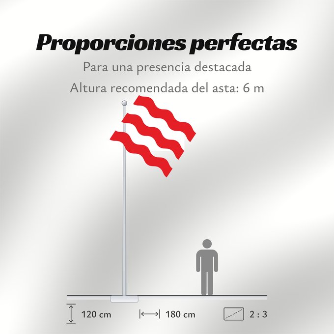 Proporciones de la bandera: Antoing Municipal flag of Antoing, Belgium