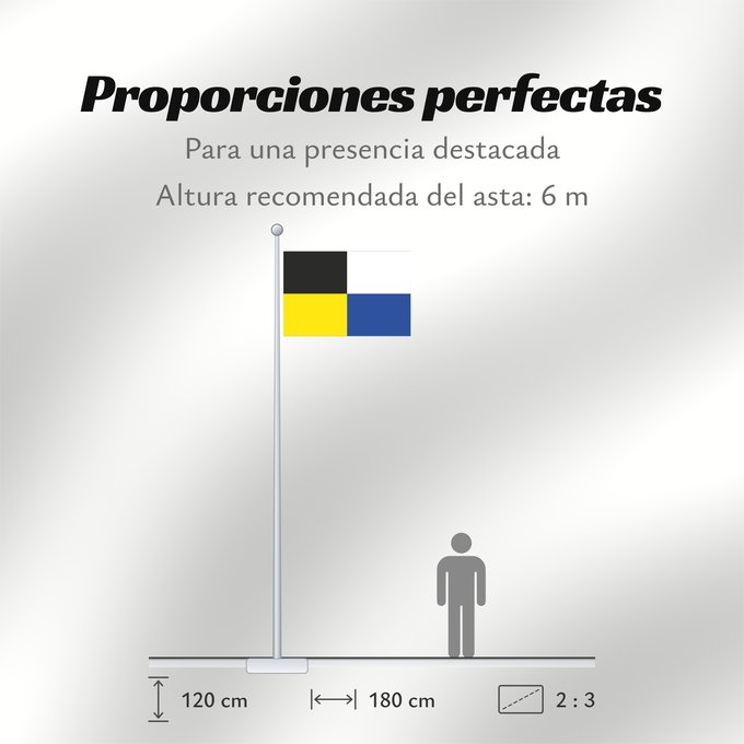 Proporciones de la bandera: Kluisbergen	Belgian commune of Kluisbergen