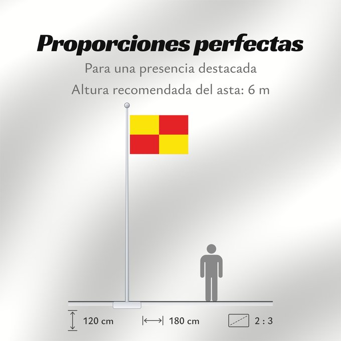 Proporciones de la bandera: Kortessem Belgian municipality Kortessem Gemeente Kortessem