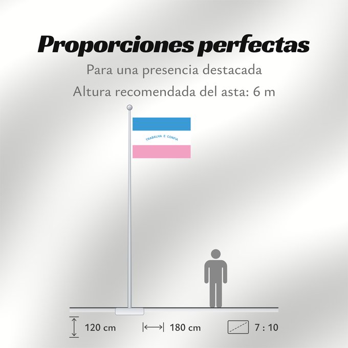 Proporciones de la bandera: Espírito Santo