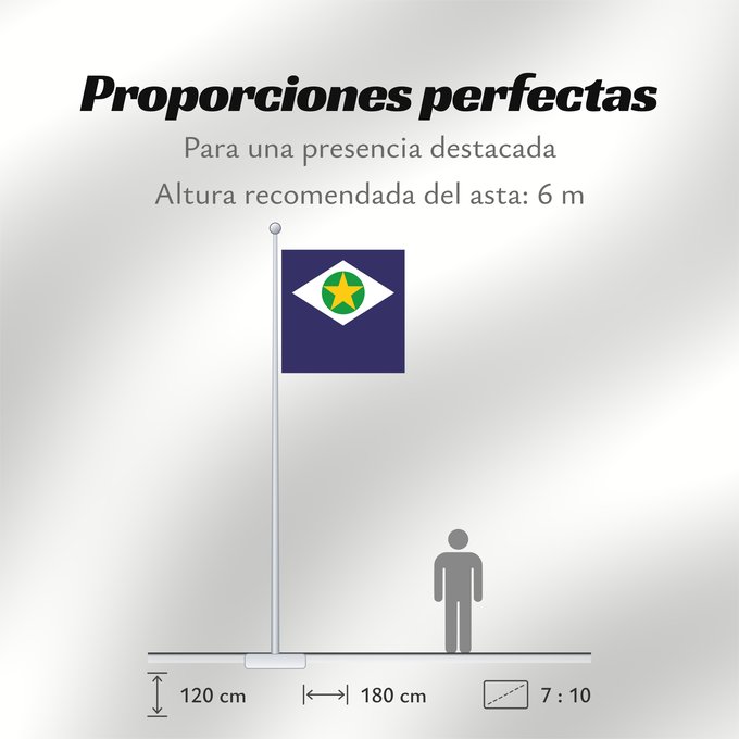 Proporciones de la bandera: Mato Grosso	State of Mato Grosso, Brazil	Mato Grueso	Mato Grosso, Brasil