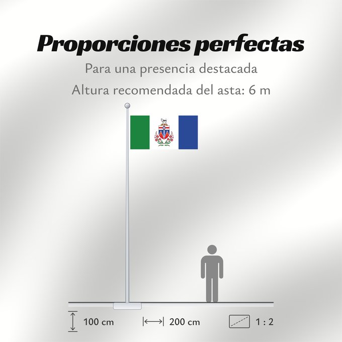 Proporciones de la bandera: Yukon	Yukon Territory	Yukon territoire	Yukon Territory	Yukon (Territorium)	Banniel tiriad Yukon, Kanada