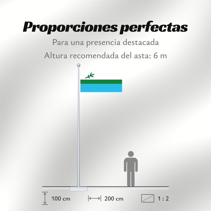 Proporciones de la bandera: Labrador