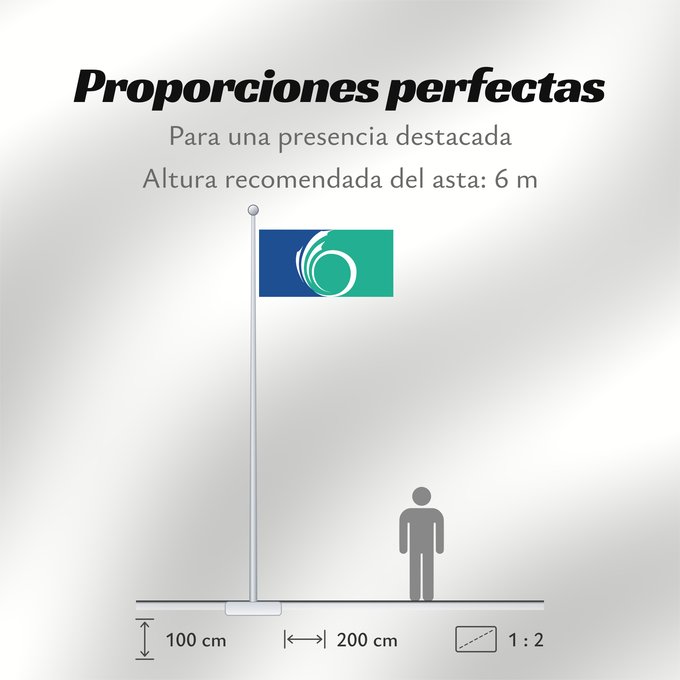 Proporciones de la bandera: Ottawa, Ontario City of Ottawa, Ontario