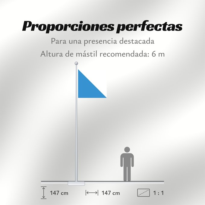 Proporciones de la bandera: Zürich (de)