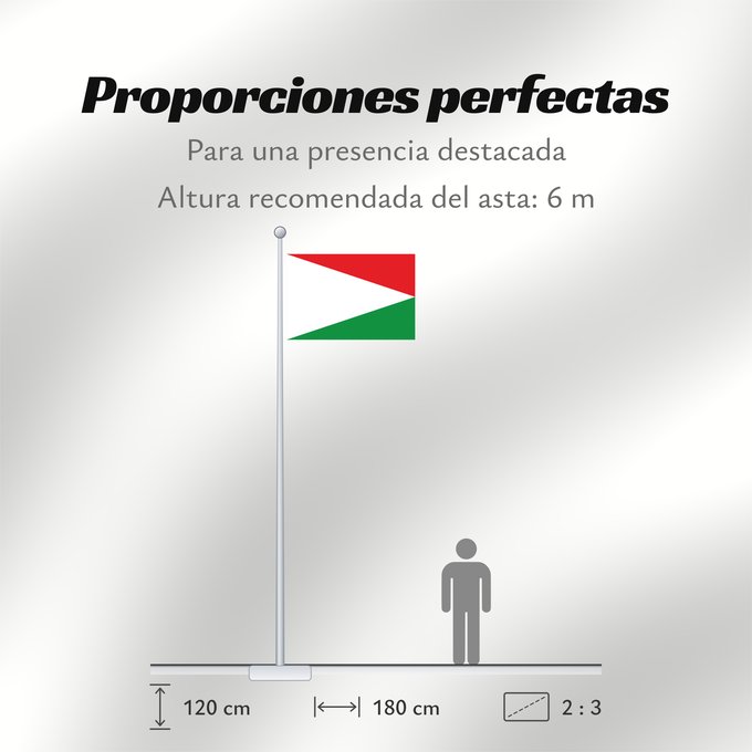 Proporciones de la bandera: Útica Cundinamarca Municipality of Útica (Cundinamarca) Municipalité d'Útica (Cundinamarca) Municipio de Útica Cundinamarca Gemeinde Útica (Cundinamarca) Comune di Útica (Cundinamarca)